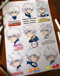 Try to search more transparent images related to killua png |. Black Hat Anime Killua In Different Styles Artist Facebook
