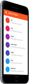 Jquery Mobile Theme In Material Design Nativedroid2 Is A