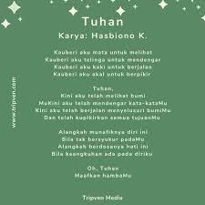 Kumpulan puisi cinta, puisi rindu, puisi romantis, puisi kasih sayang, puisi ibu, puisi perjuangan, puisi galau, puisi sahabat, puisi teman, puisi kata hati, puisi ayah, dan jasa pembuatan puisi. Musikalisasi Puisi Pengertian Dan Cara Membuatnya