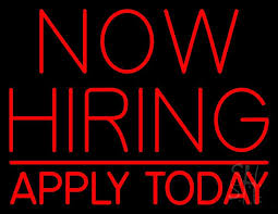 Now Hiring Apply Today Led Neon Sign Now Hiring Sign How To Apply Neon Signs