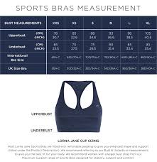 28 right pink sports bra size chart