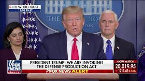 People seek out the news of the world over their morning coffee, on their morning commute, or at their desks from their favorite news sites. Trump Calls Himself A Wartime President Over Coronavirus As He Invokes Defense Production Act Fox News