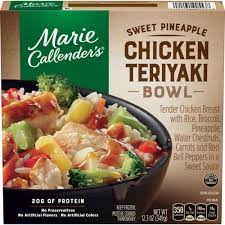 Home of legendary pies & comfort food favorites made with marie's famous recipes for over 70 years. Pineapple Chicken Teriyaki Bowl Marie Callender S Meals Marie Callender S
