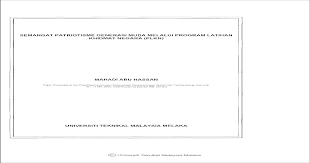 Belum ada komentar untuk kepentingan mengukuhkan semangat patriotik. Semangat Patriotisme Generasi Muda Melalui Pdf Document