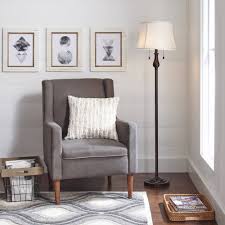 ( 4.2 ) out of 5 stars 36 ratings , based on 36 reviews current price $51.48 $ 51. Better Homes And Gardens Steel Double Pull Chain Floor Lamp Walmart Com Beautiful Floor Lamps Unique Table Lamps Better Homes And Gardens