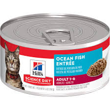 It's juicy and delicious while providing all the protein, fat, and. Hill S Science Diet Adult Ocean Fish Entree Cat Food