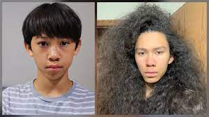My Straight Hair Turned Curly Hair Texture Changing Mini Blasian Hair Growth Journey Youtube