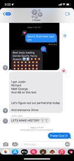 Possible Antonio Brown snapchat Kanye Leak, YZY announcement soon :  rWestSubEver