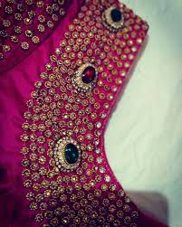 Lady Creation Hand Crafts On Instagram Srilanka Srilankan Srilankanwedding Wedding Hand Work Blouse Design Pink Blouse Designs Embroidery Blouse Designs