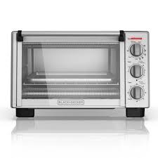 Black And Decker Air Fryer Toaster Oven Combo Black Decker 1350 W 6 Slice Black And Silver Convection Toaster Oven With Built In Timer To2055s 6 Slice Toaster Toaster Stainless Steel Toaster