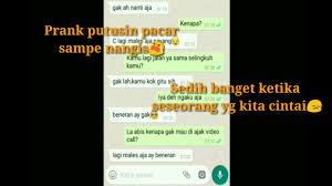 Jangan lupa di like coment share dan subscribe ya temen taman, kalu mau request video mendapatkan filter instagram notif dari doi kwkwk bisa banget untuk prank viral di tiktok. Prank Putus Ke Pacar Sampe Nangis Lewat Wa Youtube