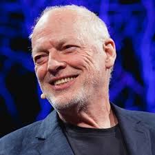 Polly Samson and David Gilmour