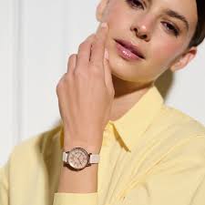 Pink Olivia Burton Watches For Ladies Olivia Burton 24000208 Lea Pink Dial  Bracelet Watch W28135 F