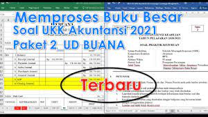 We did not find results for: Ud Buana Memproses Buku Besar Soal Ukk Akuntansi 2021 Youtube