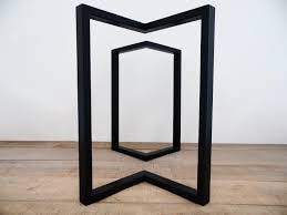 Was there a reason for using metal rather than wood this time, strength/weight etc? Looking Metal Table Legs For A Table Modern Design From Balasagun