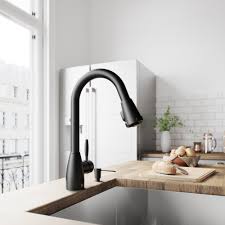 The right kitchen faucet can make a huge difference in the look and function of your kitchen. Vigo Graham Pull Down Single Handle Kitchen Faucet With Optional Soap Dispenser Reviews Wayfair
