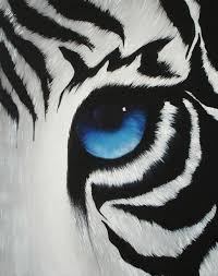 Elaine Murphy Abstract Fashion Painter Tiger Painting Tiger Art Eye Painting