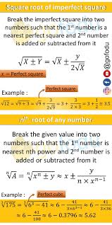 Square Roots Learning Mathematics Exam Preparation Learning Math