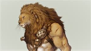 Lion headed man.jpg 540 × 780; Lowenmensch Figurine Archives Paranormal Hub