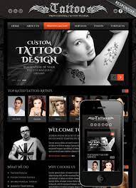 Looking for tattoo design ideas? 11 Tattoo Website Ideas Tattoo Website Website Template Website