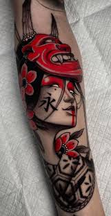 Hannya mask tattoo designs are inspired by japanese art. 60 Hannya Mask Tattoos History Meanings Tattoo Designs