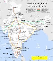 The List Of National Highways Network Of Union Republic Of India Developed And Maintained By National Highway Authority Of India India World Map India Map Map