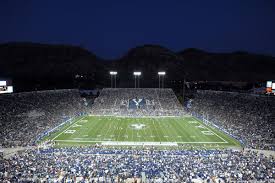 Here are the 25 largest capacity stadiums that serve as primary homes for college football teams entering the 2020 michigan stadium (ann arbor, mich.) 107,601. Countdown To Kickoff 79 Byu S Next Upgrade At Les Seats Space And Sound Please Vanquish The Foe