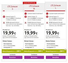 Die telekom hat mit „magenta zuhause via funk einen neuen tarif. Vodafone Lte Zuhause Mit 30 Gb Fur 19 99 Euro 4g De