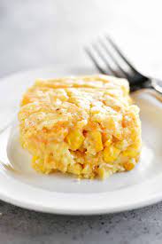 The texture is often halfway between a quickbread the one most friends grew up with was is a cinch — a box of jiffy cornbread mix, and one can each of regular and cream corned, plus some eggs, milk. Corn Casserole Recipe