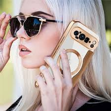 Wholesale For Google Pixel 9 Pro XL Case Compatible with MagSafe Rhombus PU  Leather Phone Cover