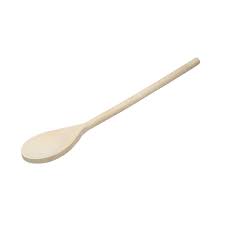 Every chef and baker knows the importance of having wooden spoons on hand; Libertyware 18 Wooden Spoon Kitchen Kneads