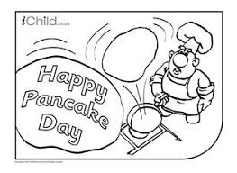 Pancake Day Colouring In Picture Ichild Pancake Day Pancake Day Crafts Shrove Tuesday Activities