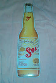 Sol Cerveza Importada Mexican Beer Tin Sign 28 3 8 X 7 1 2 Bar Mancave Liq Store Beer Tin Sign Mexican Beer Tin Signs