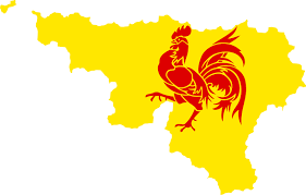 Flag of belgium map, map, flag, leaf png. File Flag Map Of The Region Of Wallonia Svg Wikimedia Commons