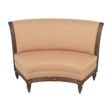 Then i placed the sleeve pin on to the holes and. 52 Off Century Furniture Century Furniture Curved Banquette Chairs