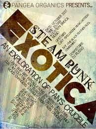 Affiche Typographique Expo Steampunk Typography Poster Retro Futurism Lettering