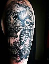 Aka (barefoot stacy) tattoo groovepiratetattoos Top 53 Pirate Tattoo Ideas 2021 Inspiration Guide