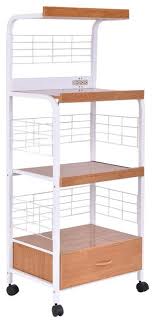 3 tier rolling kitchen microwave oven