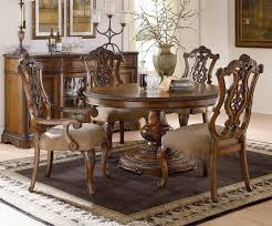 Legacy Classic Pemberleigh Round Oval Dining Set With Pierced Chair Charming Dining Room Dining Room Sets Round Dining Room Table
