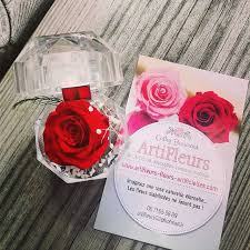 Http Www Artifleurs Fleurs Artificielles Com Boutique Fleurs Naturelles Preservees Petit Ecrin Diamant Rose Naturelle Ete Rose Fleurs Naturelles Diamant Rose