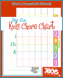 Chore Charts For Kids They Work Like Magic