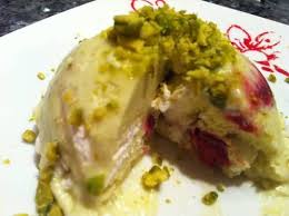 Dome De Vacherin Glace A La Pistache Et Aux Framboises Vacherin Glace Pistache Alimentation
