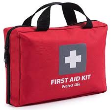 First Aid Kit For Car Home Traveling Camping Office Or Sports 200 Pieces Red Bag W Reflective Cro Camping First Aid Kit First Aid Kit Survival First Aid Kit