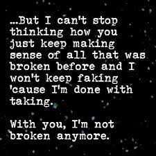 Not Broken Anymore Blue October I M Listening To This Right Now For About The 30th Time Today Blue October Lyrics Blue October October Quotes