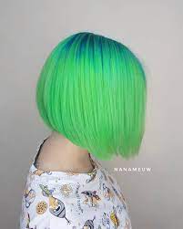 Lovely Lime Green Hair Dramatic Hair Colors Hair Dye Colors