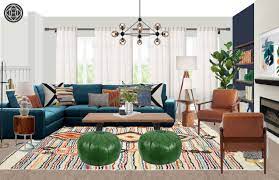 Eclectic Global Midcentury Modern Living Room By Havenly Modern Room Design Interior Design Living Room Design Modern