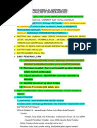 Check spelling or type a new query. Sistematika Makalah Non Penelitian Pdf