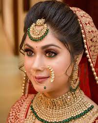 Bridal Makeup Look Makeup Look For Indian Brides Bridal Inspiration Indian Bride Makeup Indian Bridal Jewelry Sets Bridal Makeup