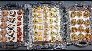 Je vous mets à chaque fois les ingrédients et les instructions des recettes. 10 Assortiments De Canapes Sales Tres Facile Youtube