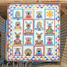 The Land Down Under Pdf Quilt Pattern Quilt Patterns Applique Patchwork Quilts Australian Quilt Australian Animals Patterns Quilt Patterns Pdf Quilt Pattern Quilts
